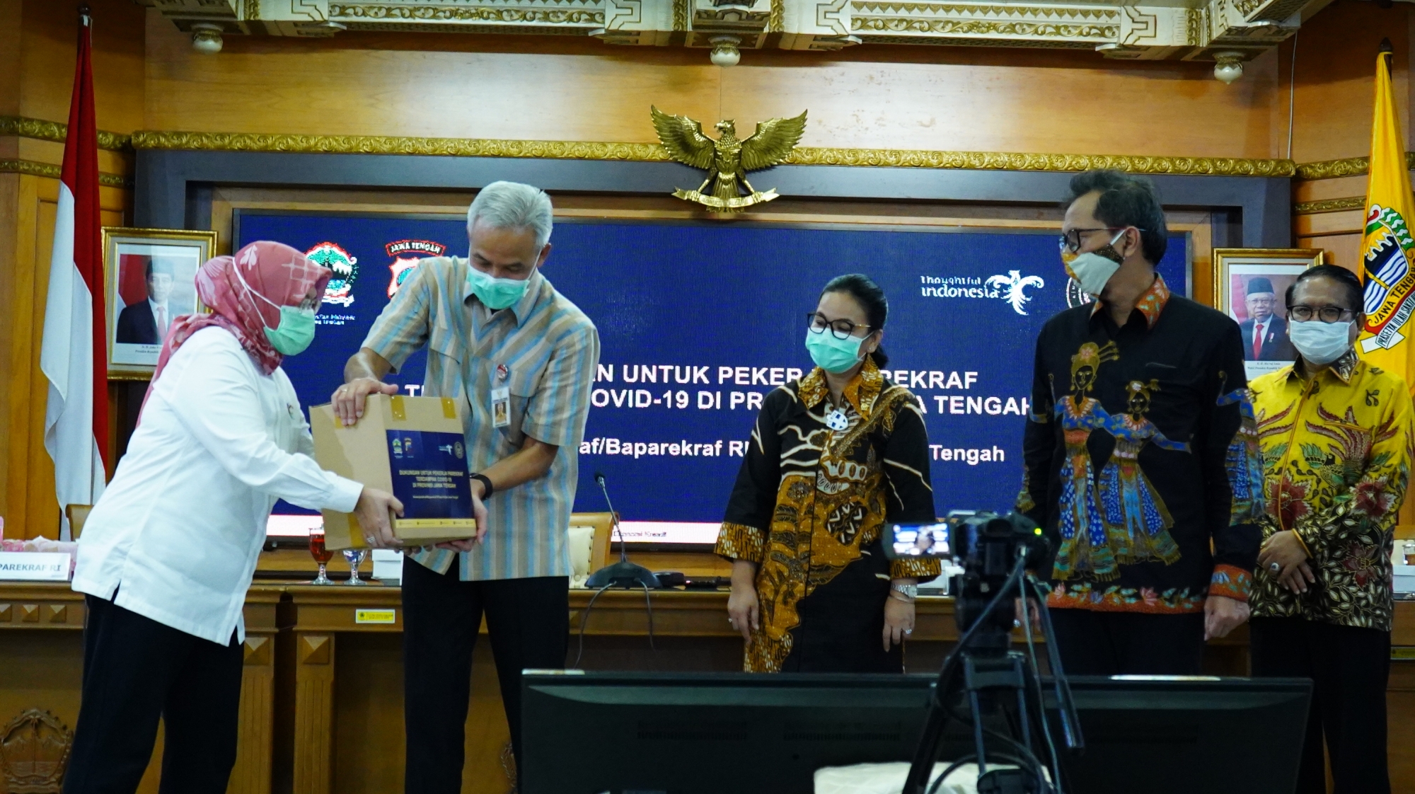 Dukungan untuk Pekerja Parekraf Terdampak Covid19 di Provinsi Jawa Tengah