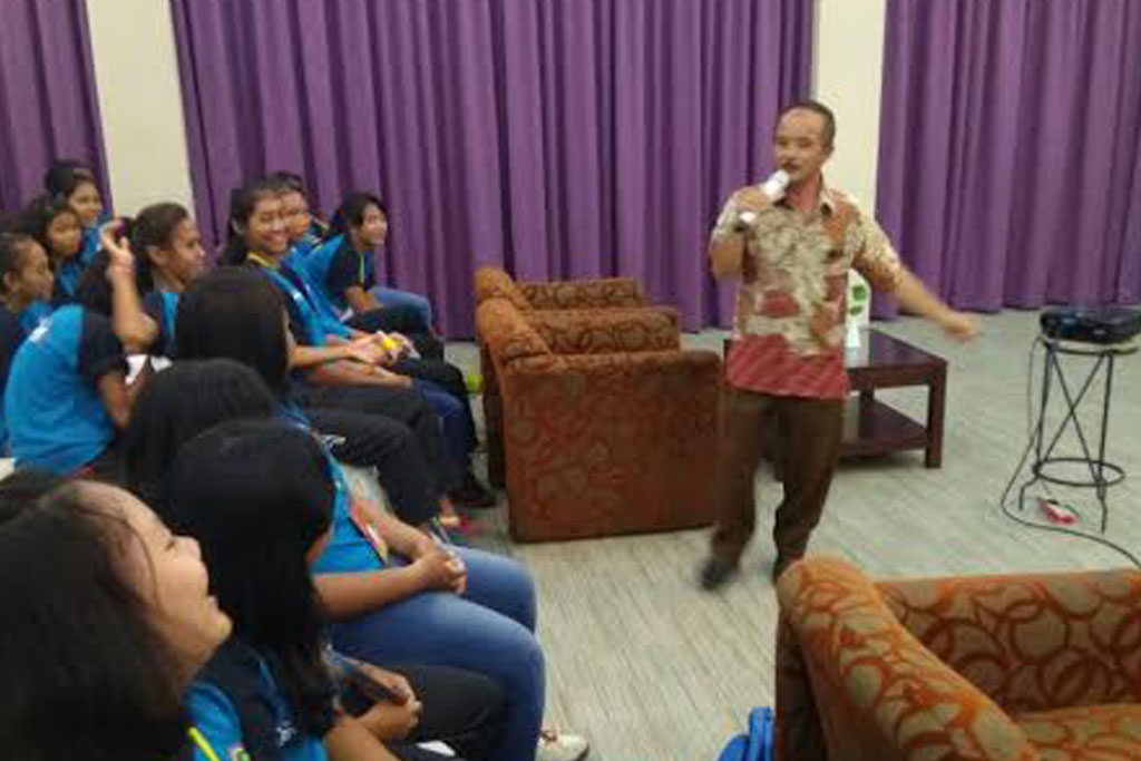 HADAPI POPNAS, ATLET PELAJAR IKUTI COACHING CLINIC