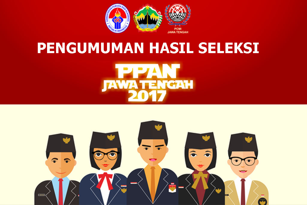 PENGUMUMAN HASIL SELEKSI PERTUKARAN PEMUDA ANTAR NEGARA (PPAN) JAWA TENGAH 2017